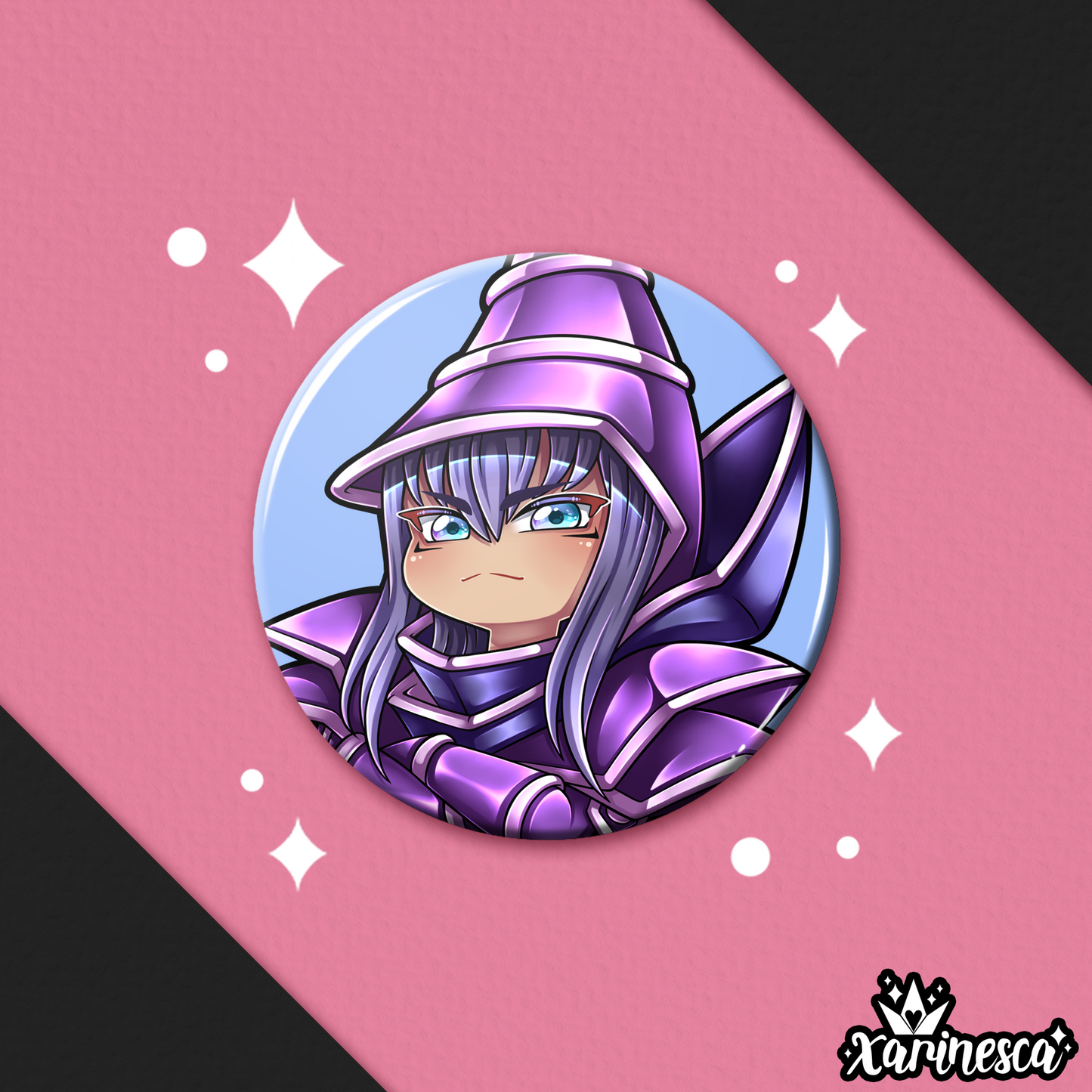 Dark Magician Button Pin