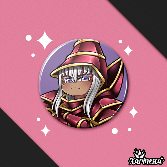 Dark Magician (Arkana) Button Pin