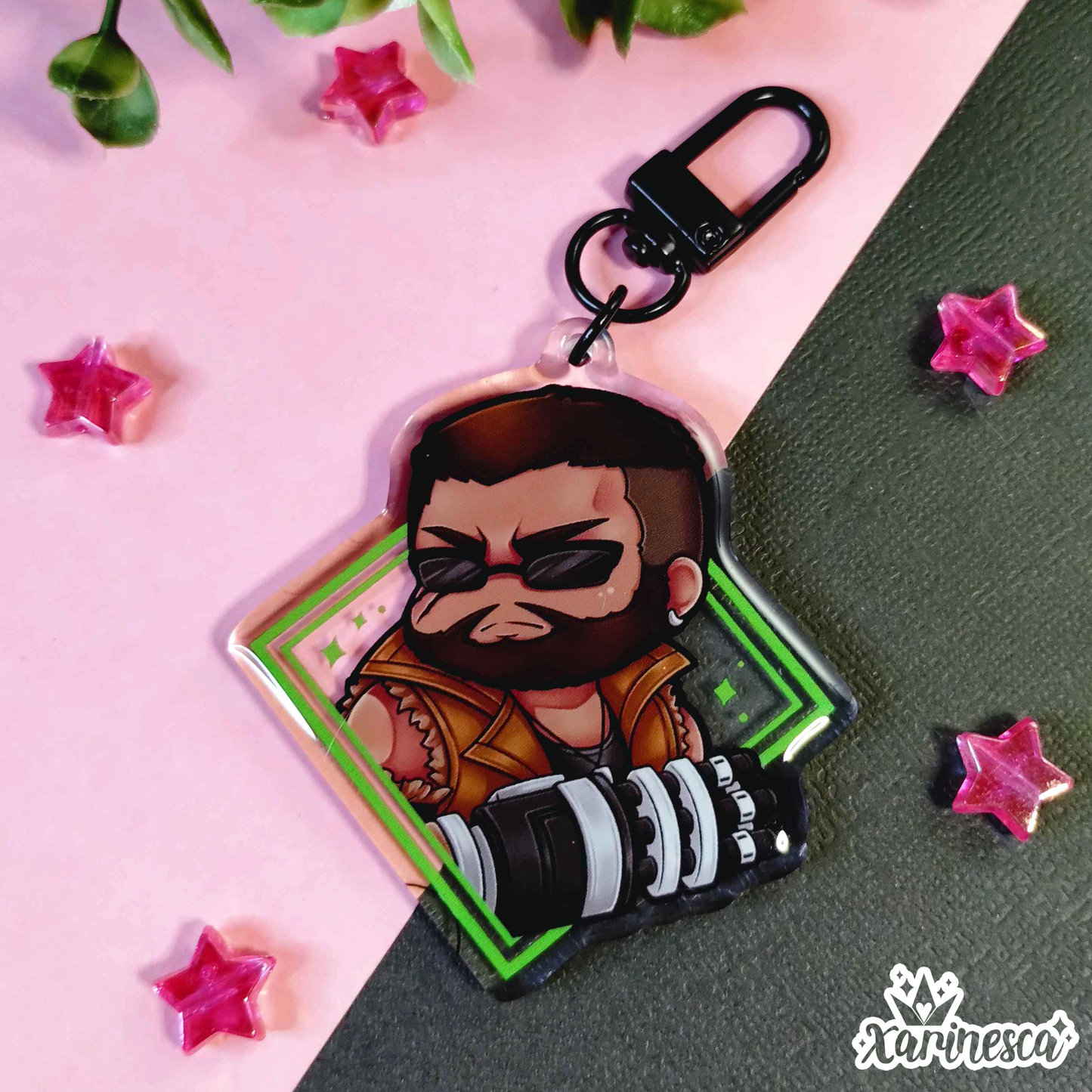 Barret Acrylic Charm