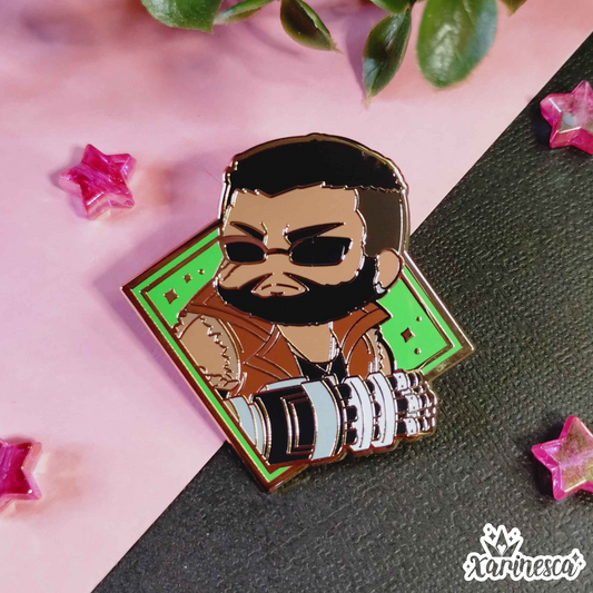 Barret Enamel Pin