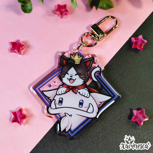 Cait Sith Acrylic Charm