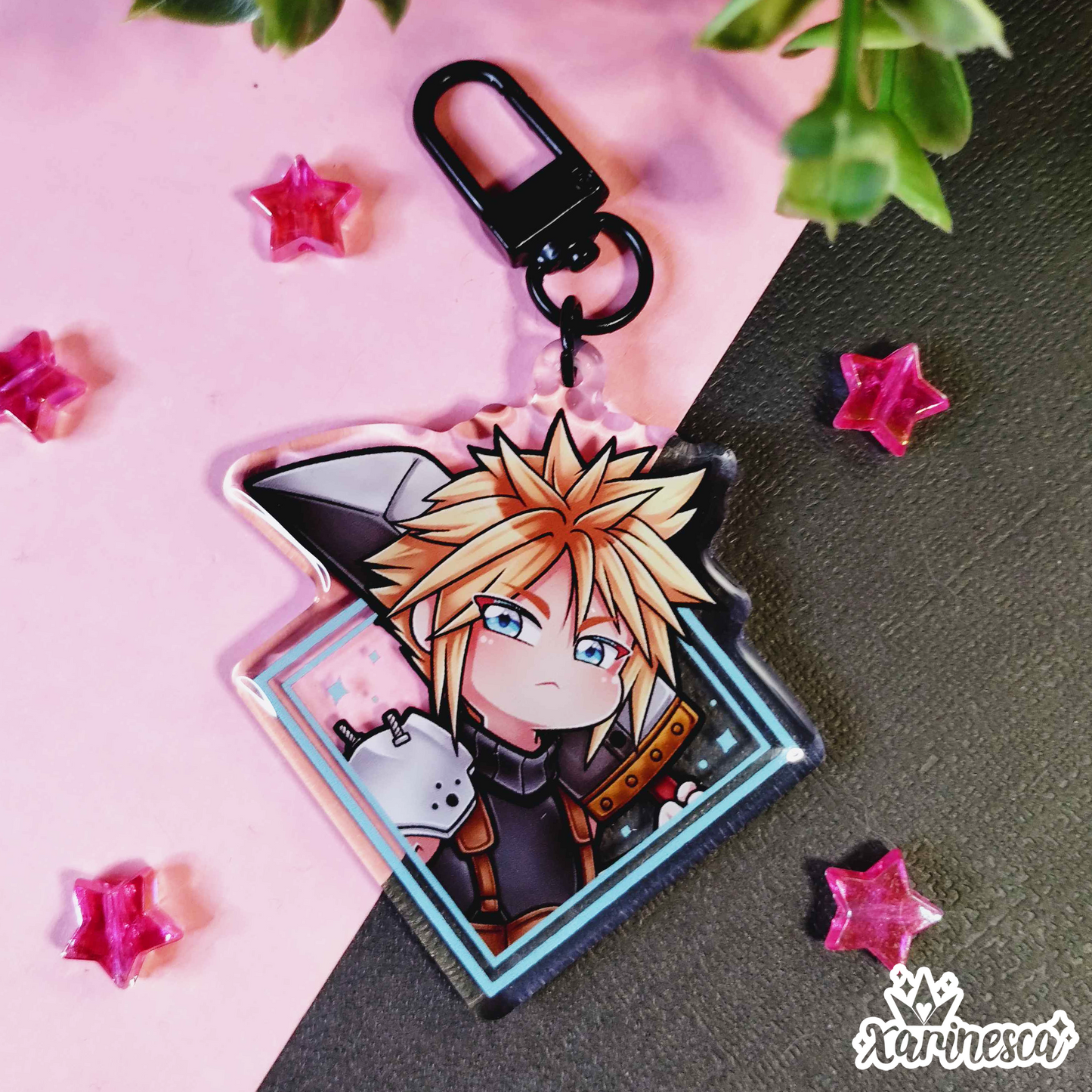 Cloud Acrylic Charm