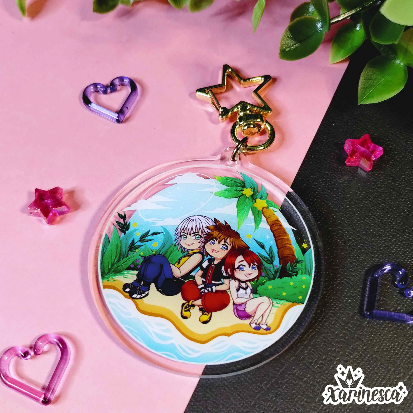 Destiny Terrarium Acrylic Charm