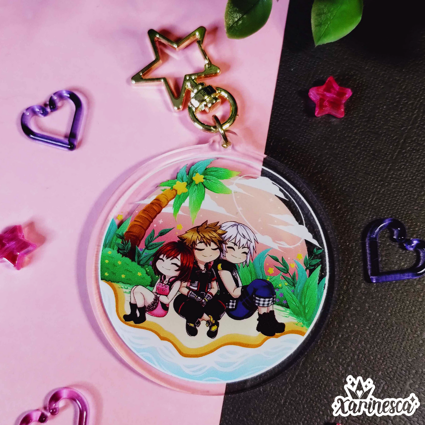 Destiny Terrarium Acrylic Charm