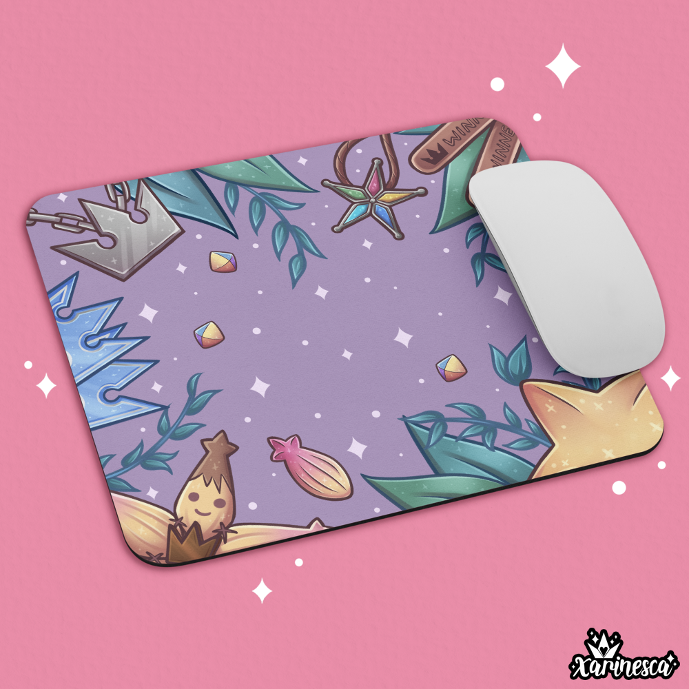 Kingdom Hearts Purple Memories Mousepad