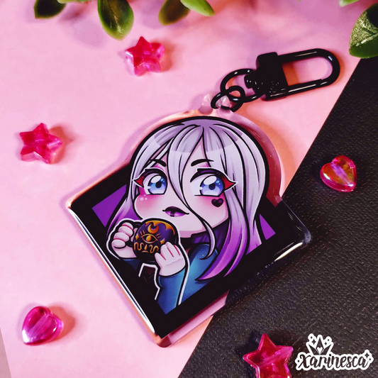 Sable Acrylic Charm