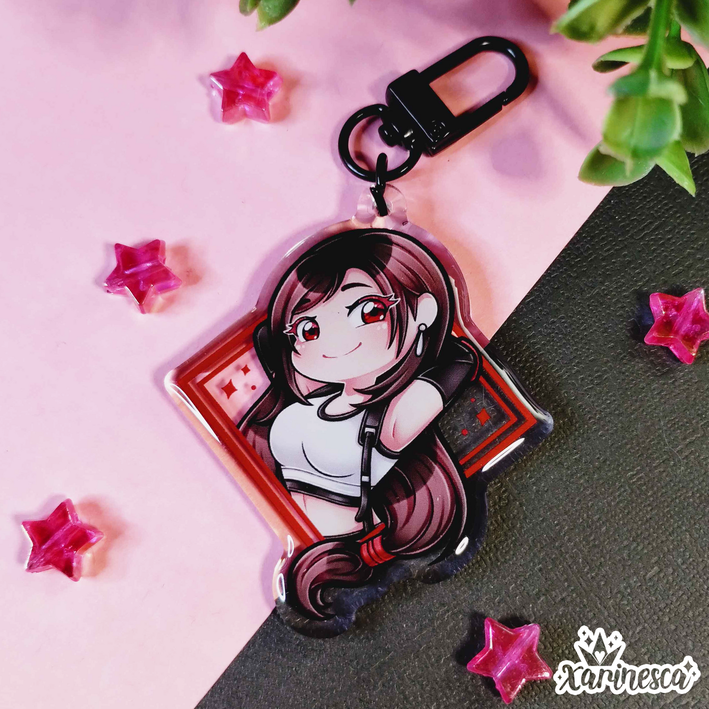 Tifa Acrylic Charm