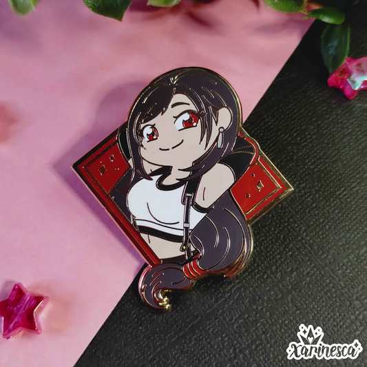 Tifa Enamel Pin